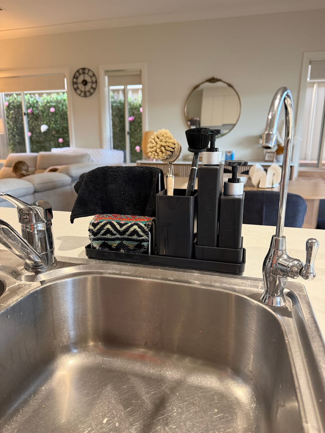 Customer photo review of Drip Deck - Premium Sink Organiser Bundle