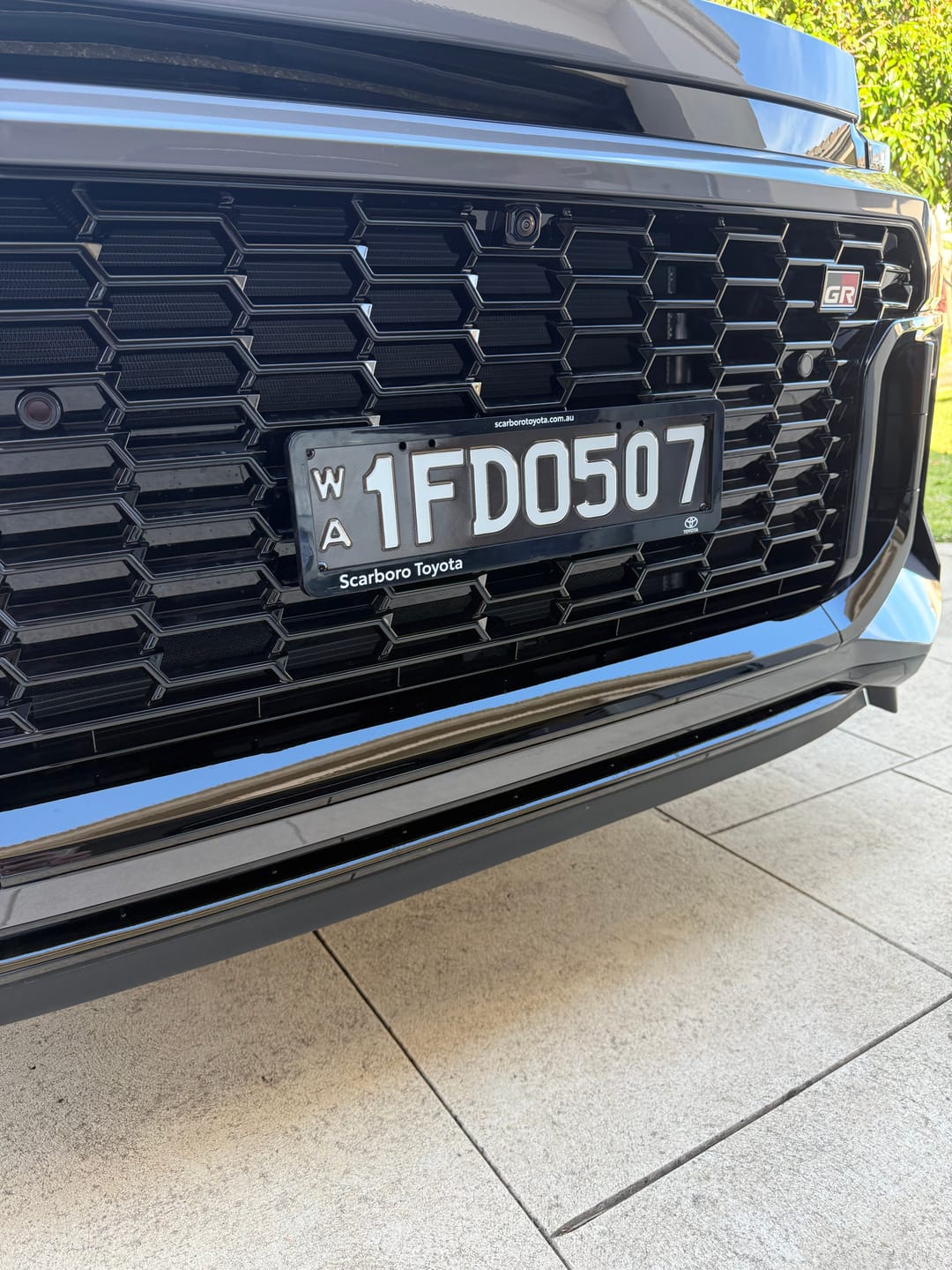 Customer photo review of Toyota AXAP64R RAV4 GR SPORT 2026-Current - OEM Plinth Delete Kit (FRONT)