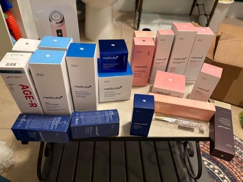Customer photo review of Collagen Glow Booster Milk Serum