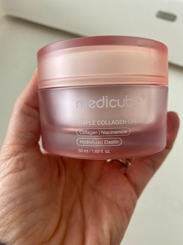 Customer photo review of Collagen Night Wrapping Mask