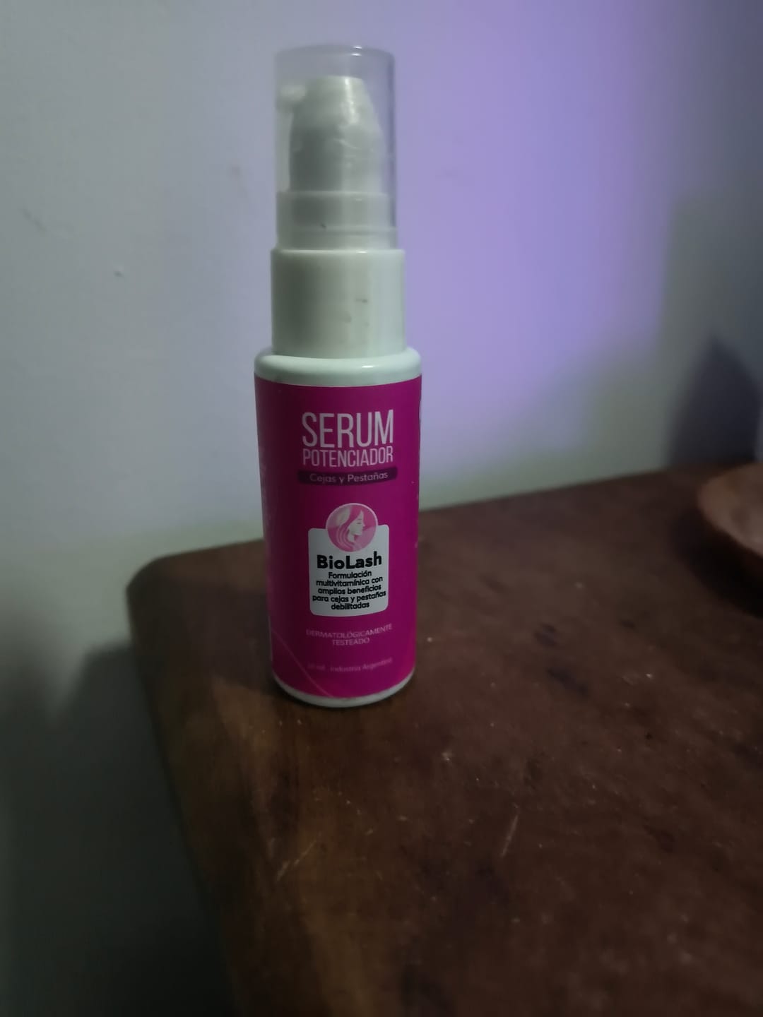 Customer photo review of BIOLASH - SERUM PARA PESTAÑAS - 20ML