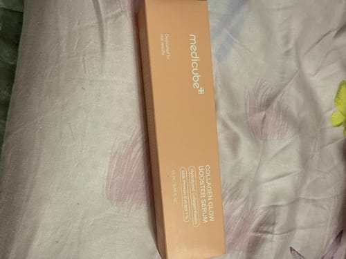 Customer photo review of Collagen Glow Booster Milk Serum