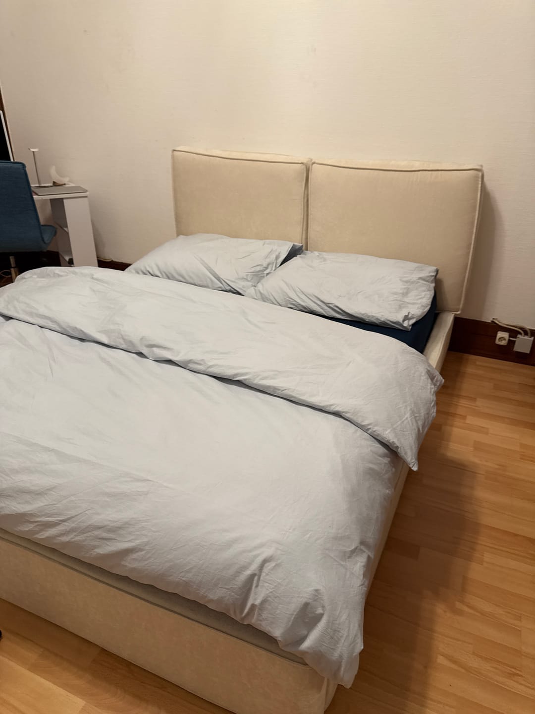 Customer photo review of Perkal Deckenbezug