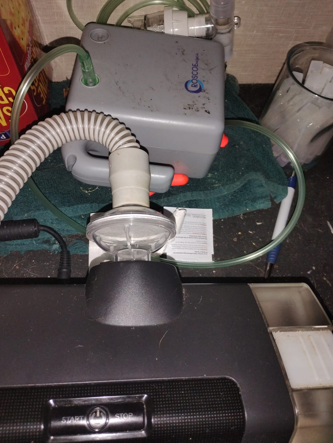 Customer photo review of CPAP/BiPAP Machine In-Line Filter