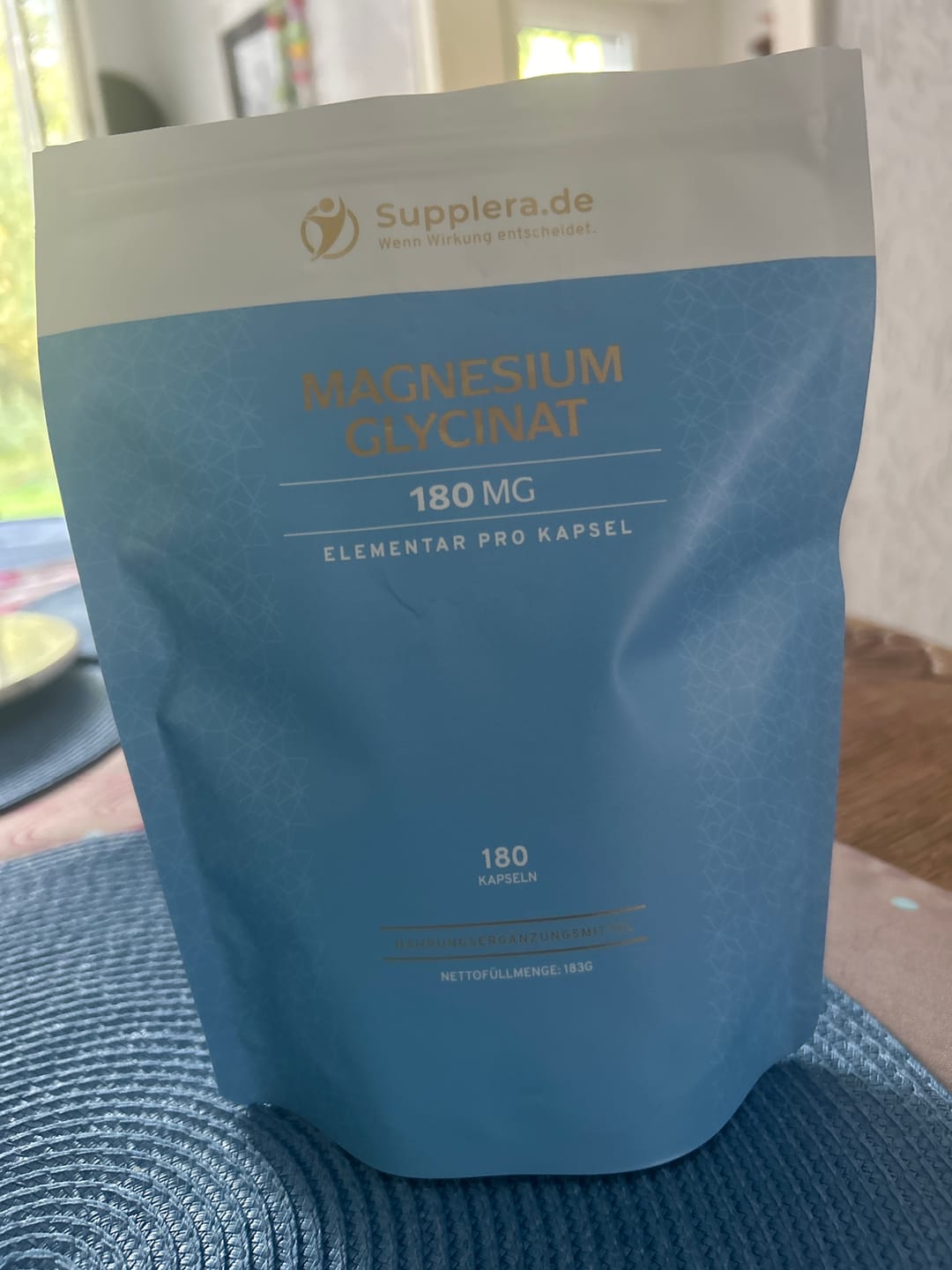 Customer photo review of Magnesium-Glycinat Kapseln