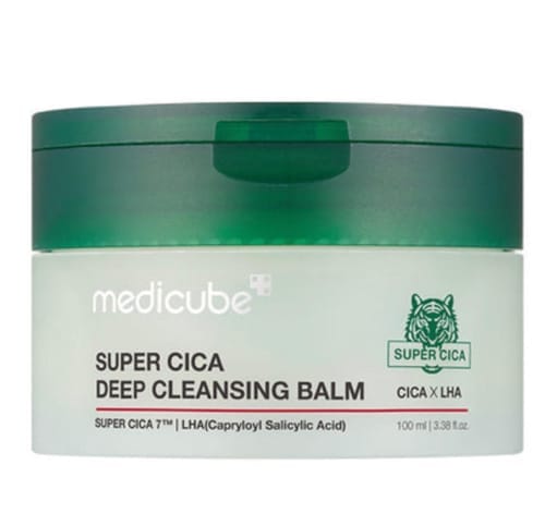 Customer photo review of Super Cica Exfoliating Cleansing Balm