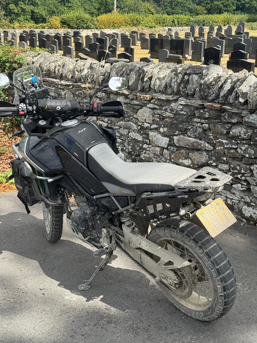 Customer photo review of CF450MT (Ibex 450) Luggage Rack