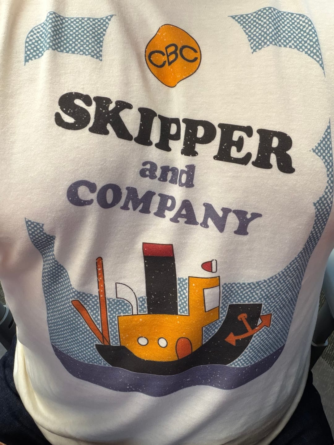 Customer photo review of CBC Skipper and Company T-shirt