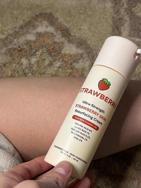 Customer photo review of YVELYS Soin Lissant Peau de Fraise
