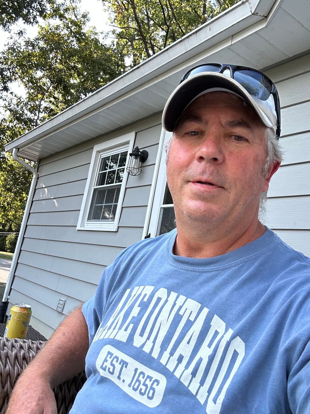 Customer photo review of Lake Ontario Varsity T-Shirt