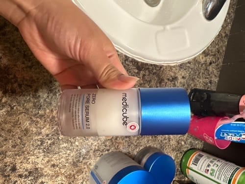 Customer photo review of Zero Pore Serum