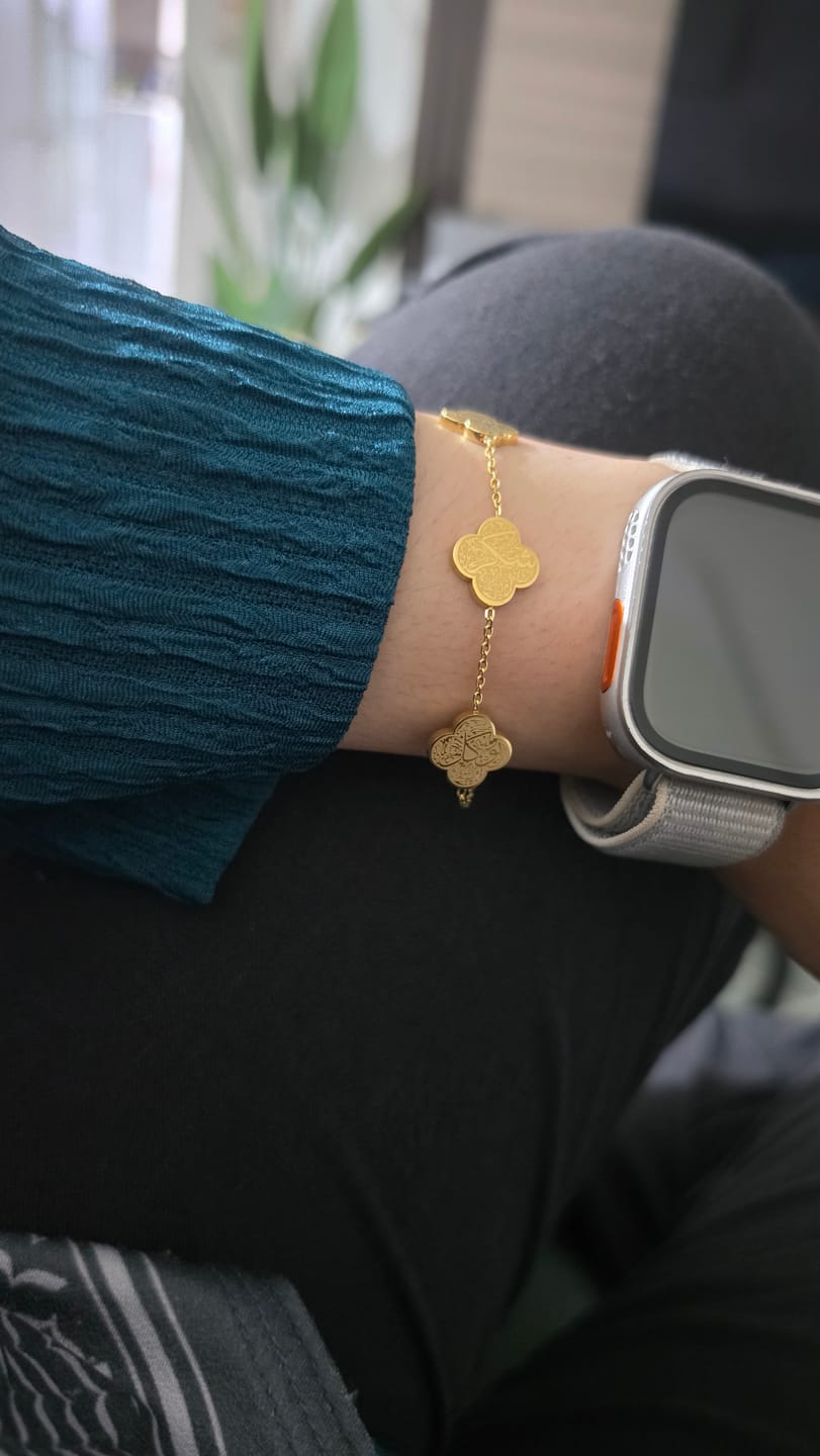 Customer photo review of Sabr, Shukr, Tawakkul Bracelet