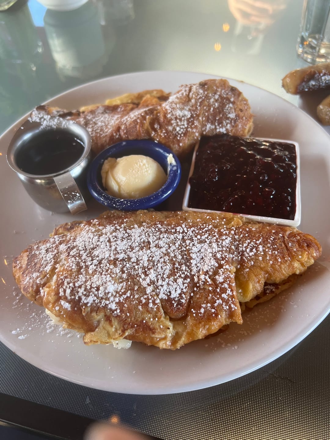 Customer photo review of The Complete Breakfast Bundle (2 Pancake Mixes, 1 Biscuit Mix, 1 Gourmet Oatmeal and 1 Pure Maple Syrup)