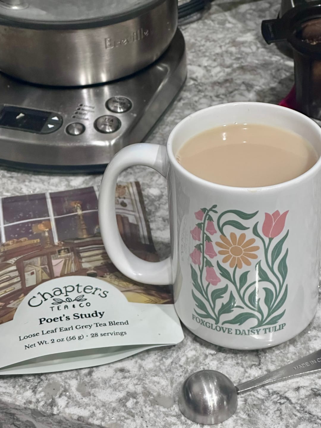 Customer photo review of Poet's Study (Classic Bergamot Earl Grey Tea) 2oz
