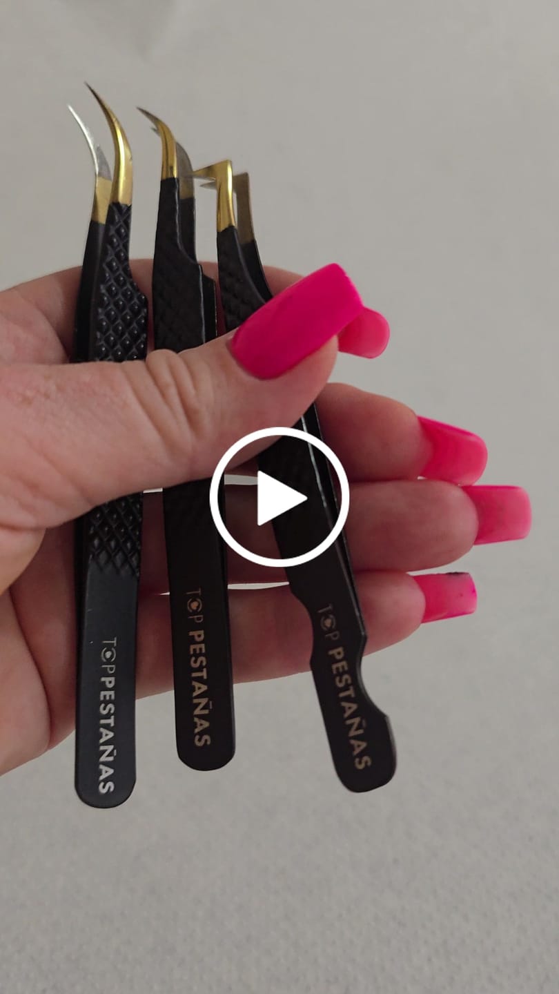Customer video review of PInzas “Top Pestañas” curvadas 1-3D