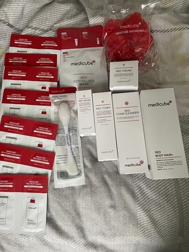 Customer photo review of Red Line Ultimate Face & Body Care Set