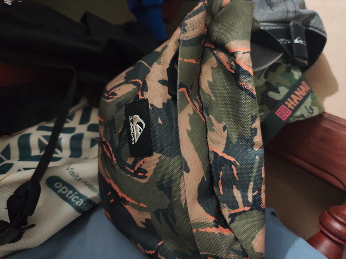 Customer photo review of Riñonera Quiksilver Server Verde Militar
