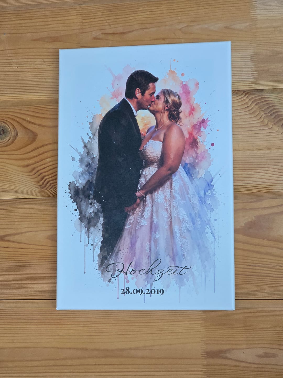 Customer photo review of Euer Foto als Kunstwerk – mit Live-Vorschau, als Poster oder Leinwand