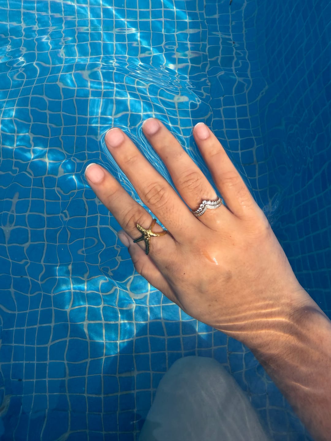 Customer photo review of Anillo Estrella De Mar Abierto