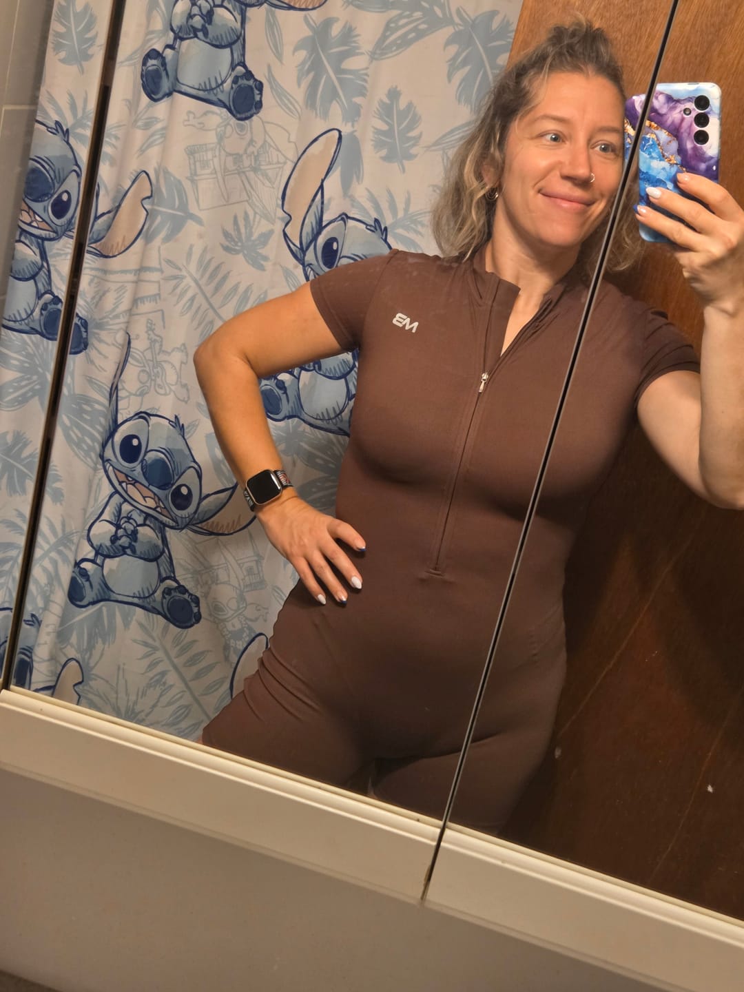 Customer photo review of Essential Bodysuit Short