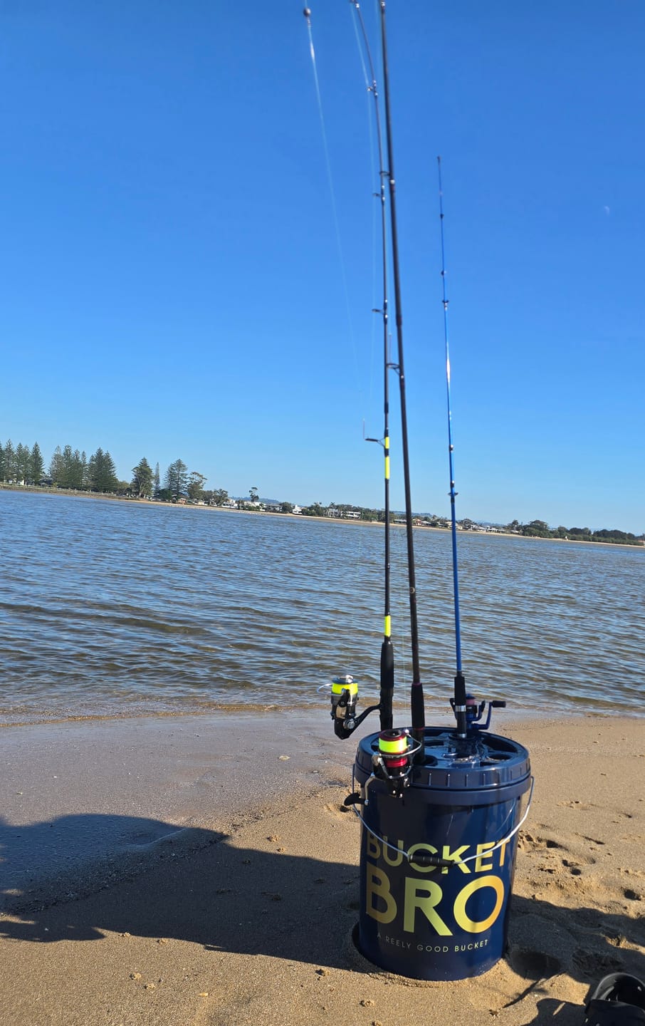 Customer photo review of Bucket Bro The Ultimate Fishing Bucket (Bundle)