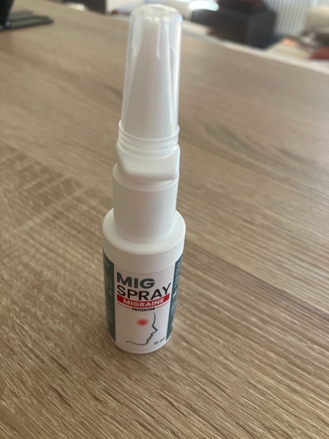 Customer photo review of MIG SPRAY - Migraine
