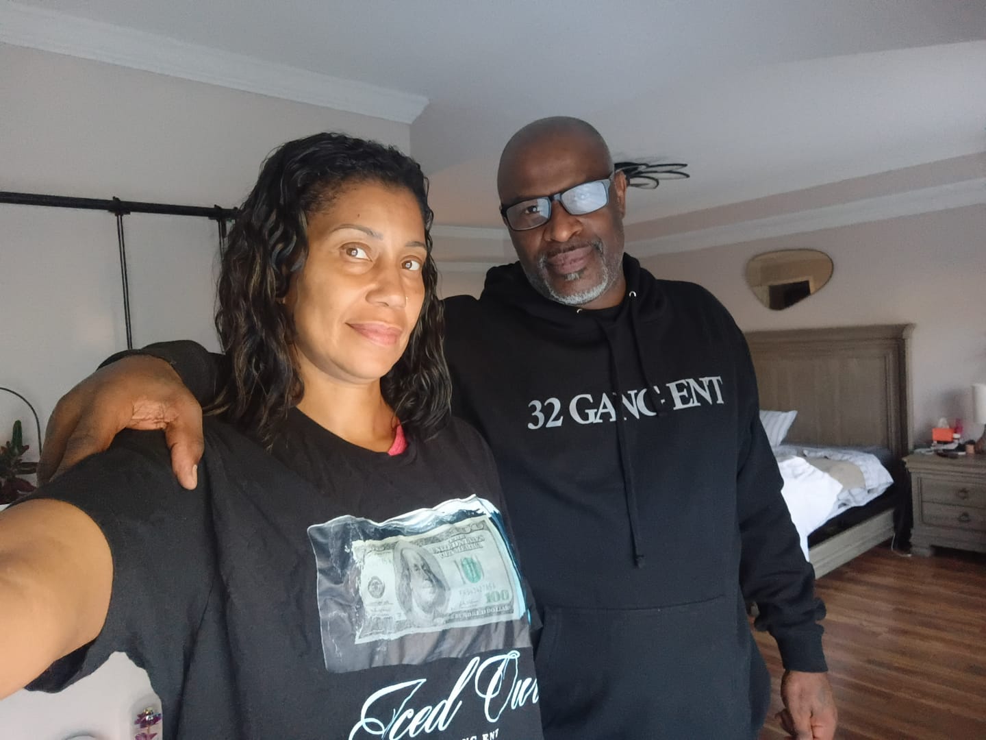 Customer photo review of GET RICH PREMIUM HOODIE