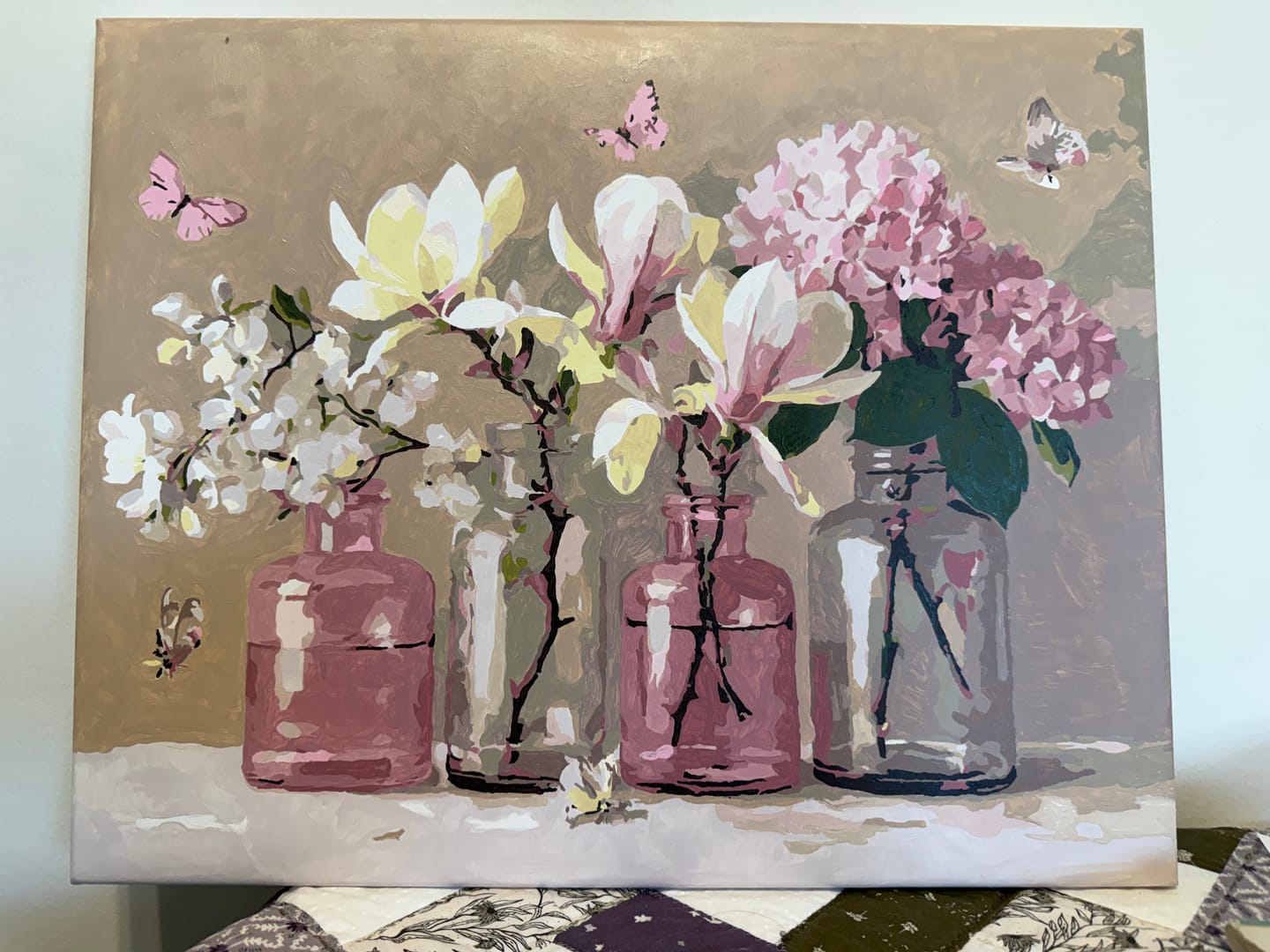 Customer photo review of Fragile | Paint by Number