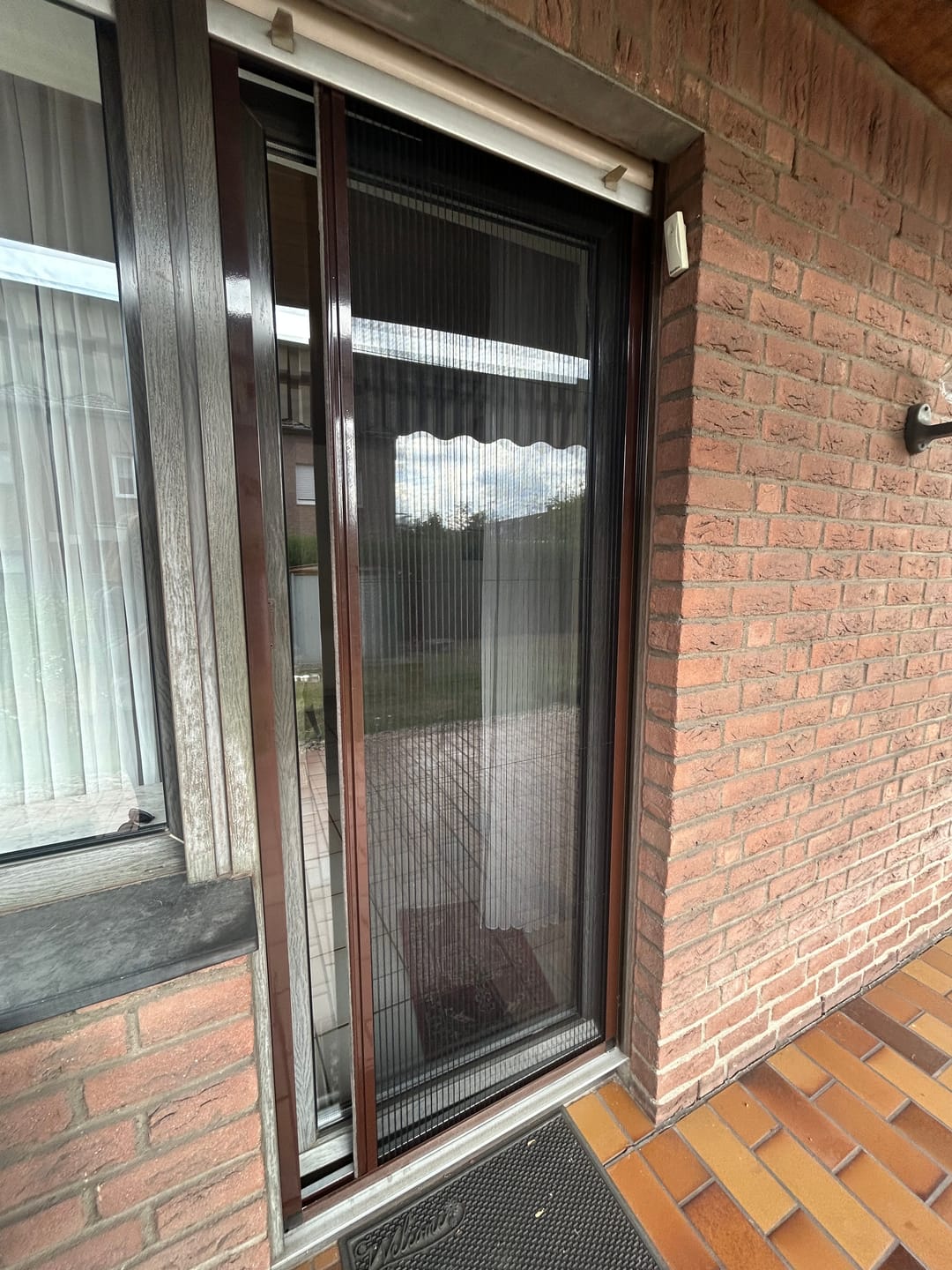 Customer photo review of Fliegengitter zum Schieben