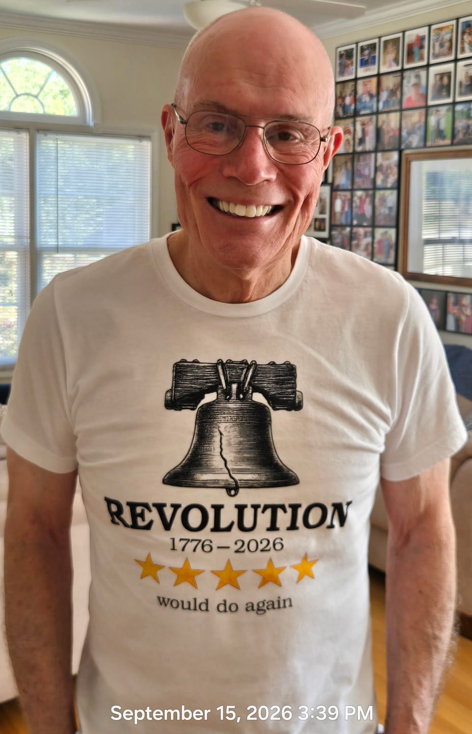Customer photo review of Revolution Premium Tee