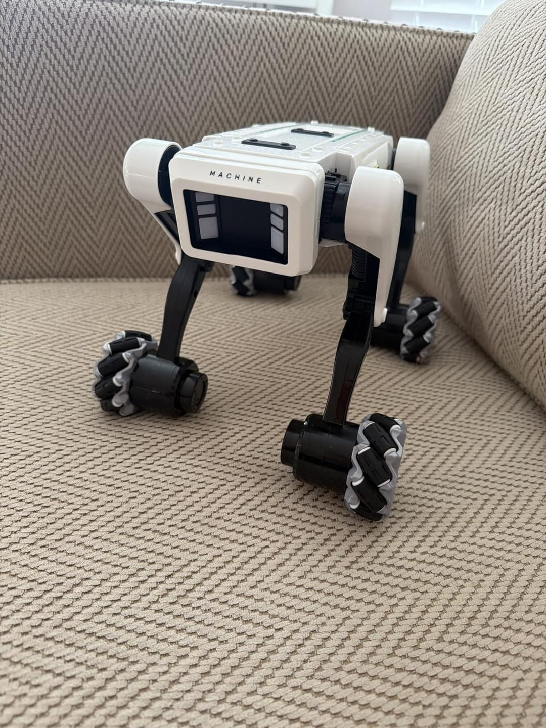Customer photo review of 3-in-1 Interactive Robot Dog with Voice Control, Remote & Programmable Tricks