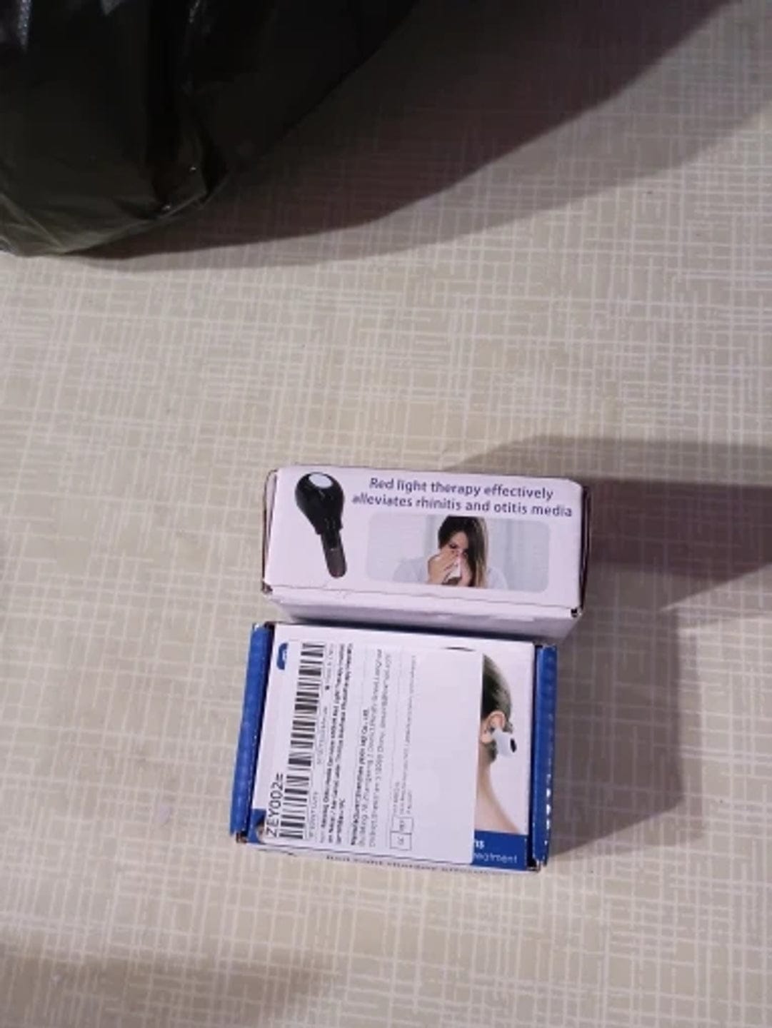 Customer photo review of Dispositivo de Terapia de Luz Roja para el Bienestar Auditivo — Velsen