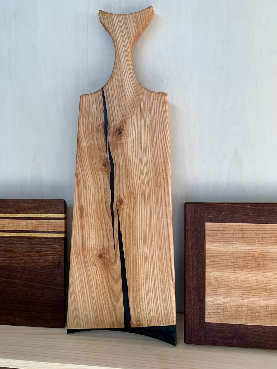 Customer photo review of 24x8.5x1.5"  Large Fishtail Charcuterie Board Silicone Mold - Serving Board Mold