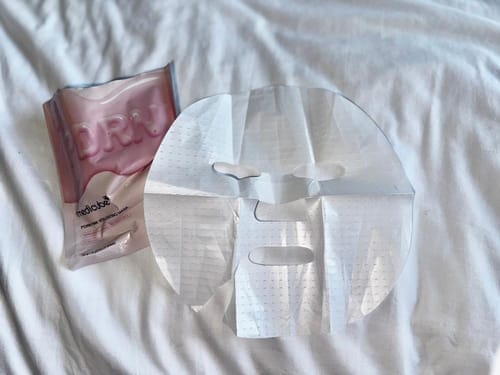Customer photo review of PDRN Pink Vita Coating Sheet Mask