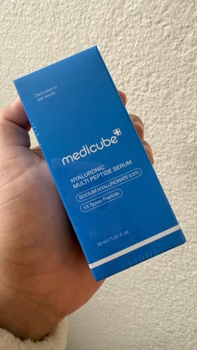 Customer photo review of Hyaluronic Multi Peptide PDRN Serum