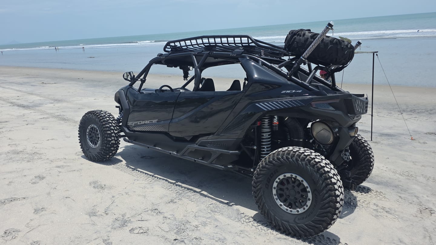 Customer photo review of CFMoto Wheel Spacers — ZForce Z10