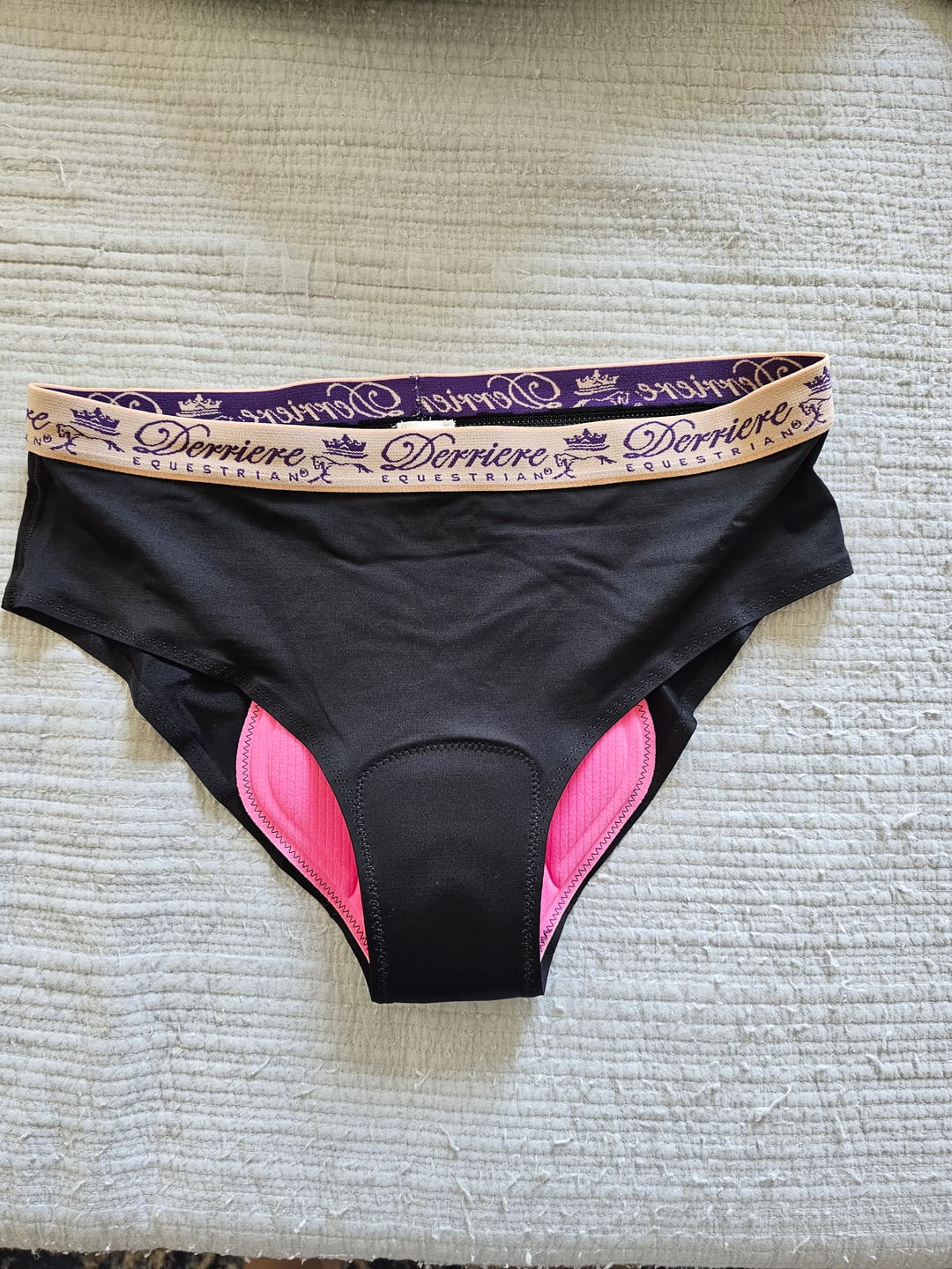 Customer photo review of PERFORMANCE PADDED BRIEF
