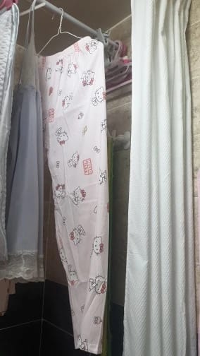 Customer photo review of BLUSH KITTEN LIGHTWEIGHT POUNGE PANTS