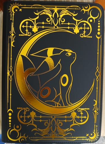 Customer photo review of Lunar Shadow 9-Pocket Trading Card Binder