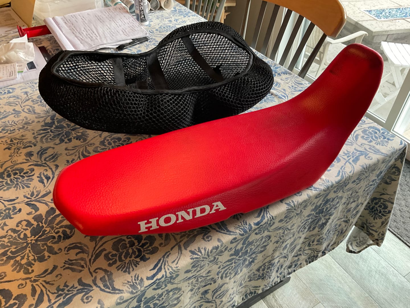 Customer photo review of Wind Rider Seat Cover