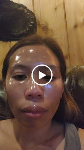 Customer photo review of Collagen Niacinamide Jelly Cream