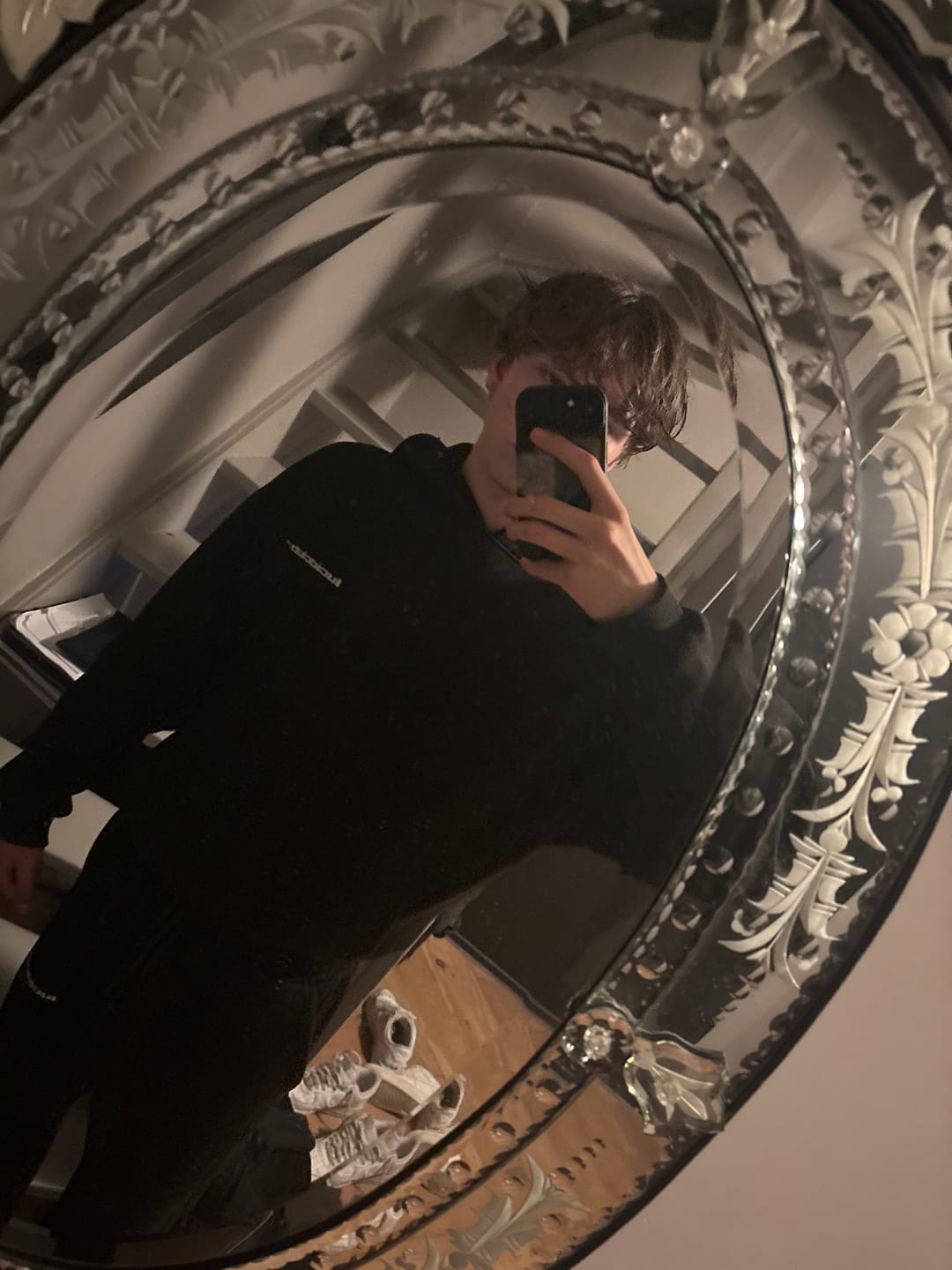 Customer photo review of Cozy Hoodie "Black"