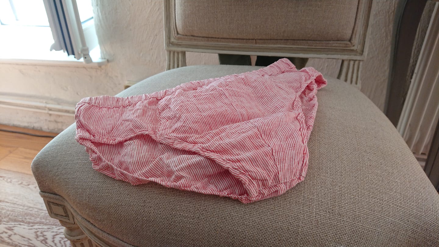 Customer photo review of Linen Brief TOM
