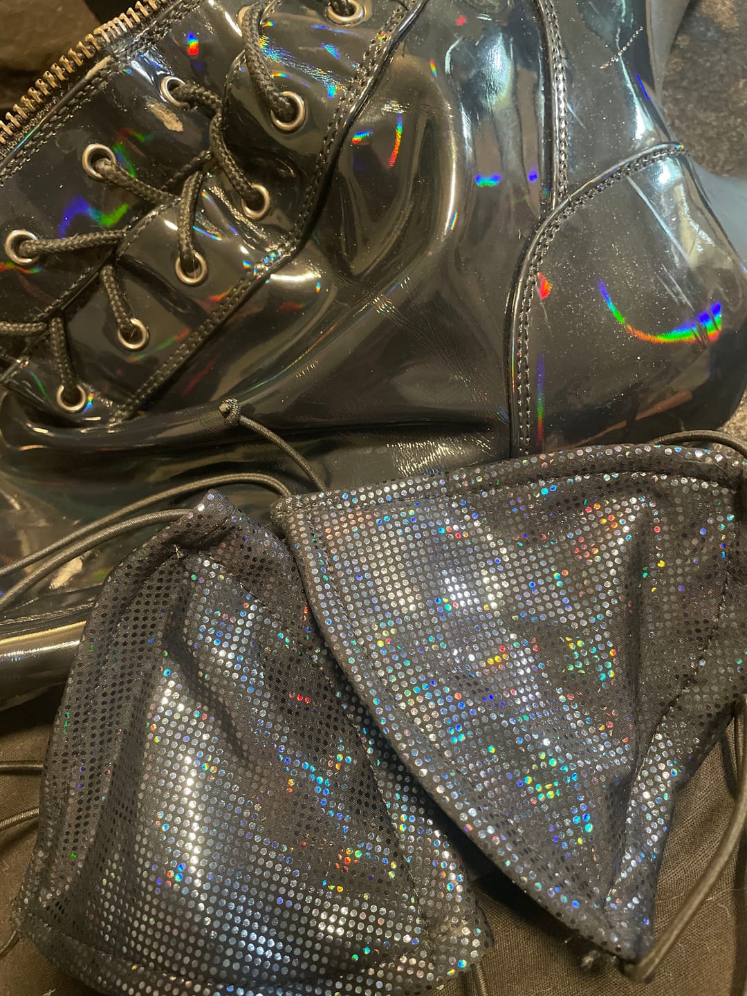 Customer photo review of ACE Tieable Microkini: Liquid Black