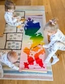 Customer photo review of Magic Drew Colorful Reusable Water Writing Cloth [FREE Water Cup + Brush]