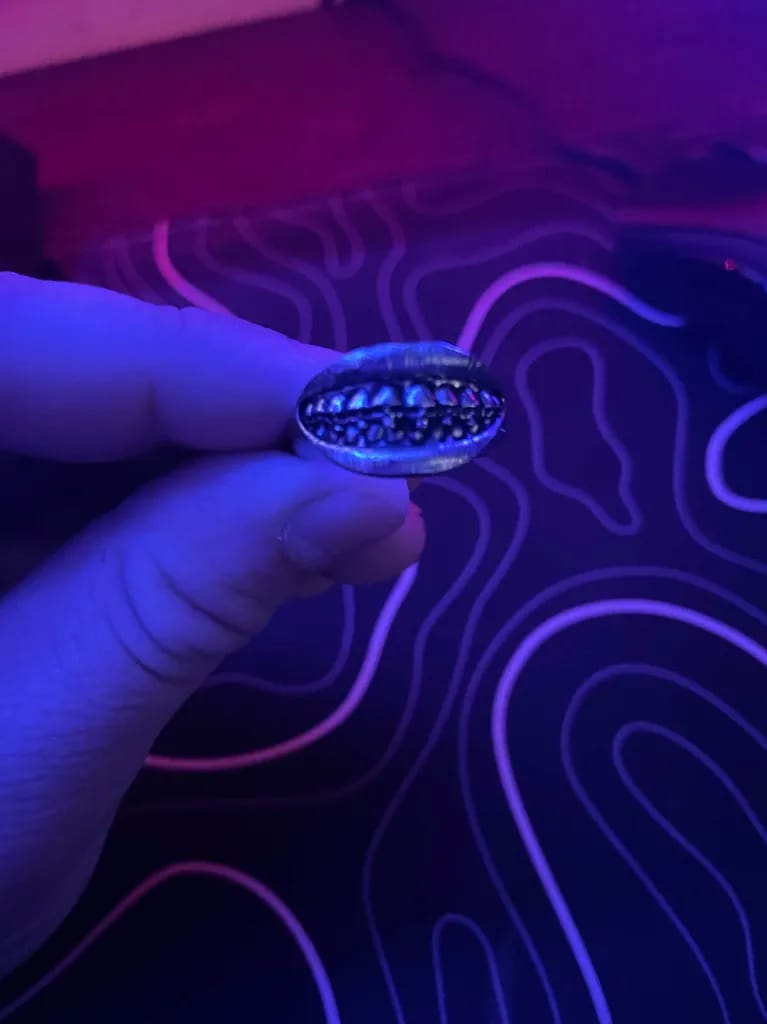 Customer photo review of CATACOMB GRILLZ RING