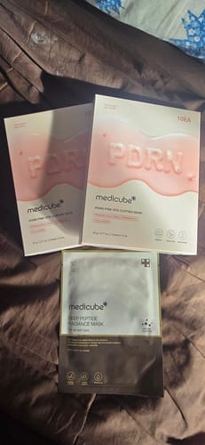 Customer photo review of PDRN Pink Vita Coating Sheet Mask