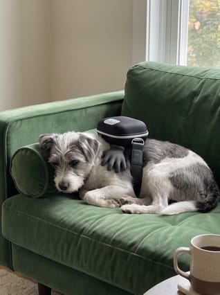 Customer photo review of Calming Massager