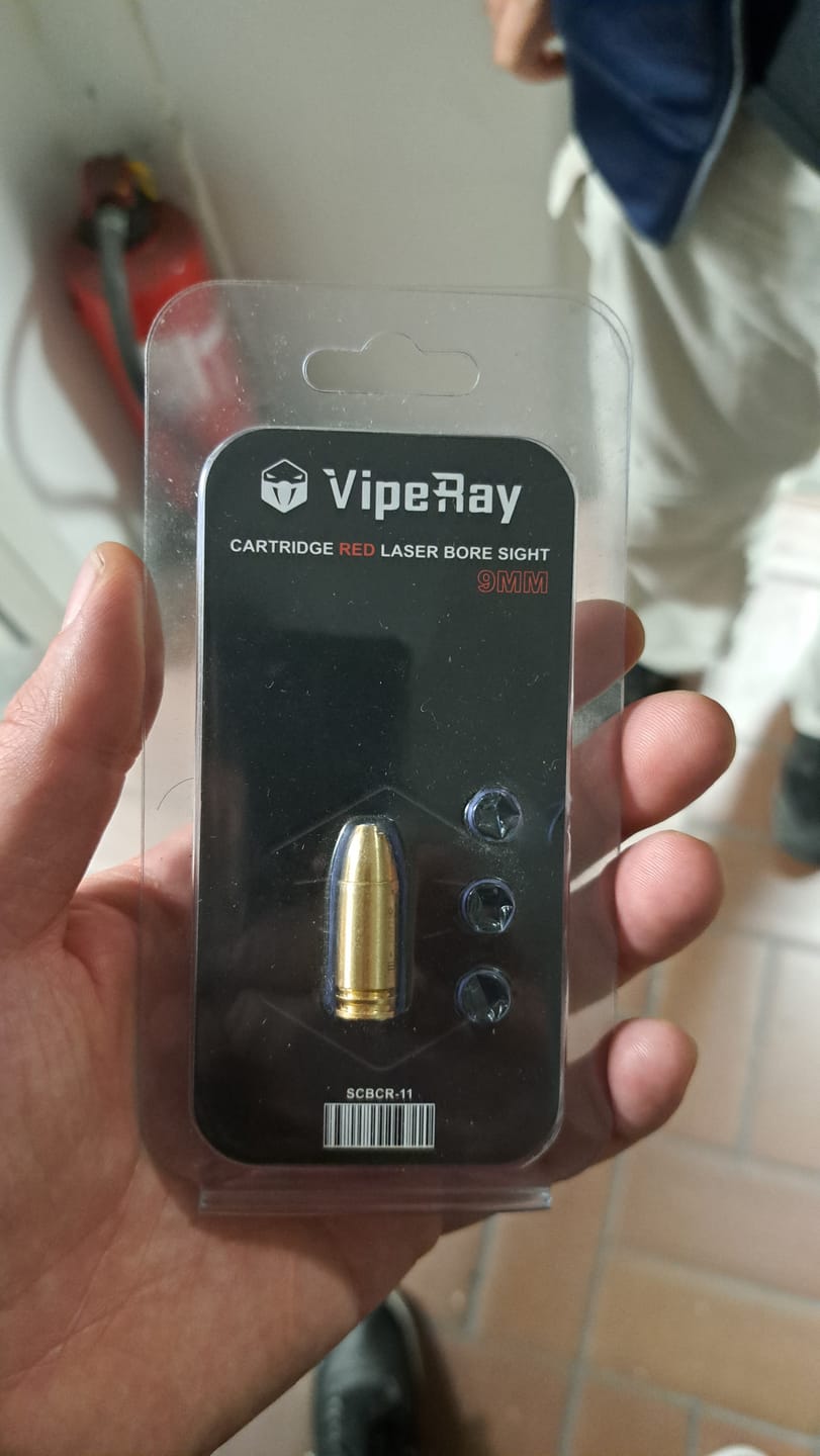 Customer photo review of Vector Optics Laser Boresighter für viele gängigen Kaliber