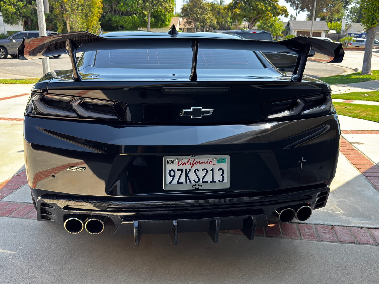 Customer photo review of 2016-2018 CHEVY CAMARO UMBRA LED TAILLIGHTS GLOSS BLACK/SMOKE LENS
